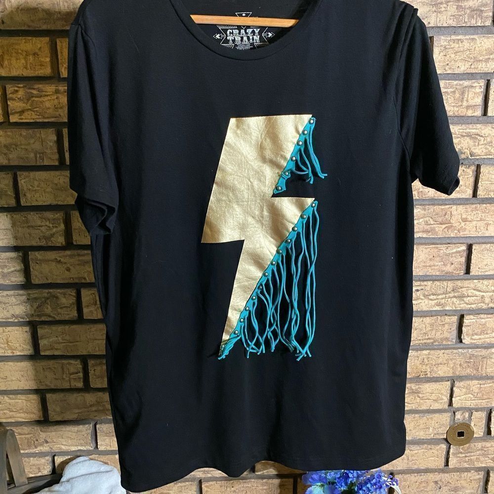 Crazy train womens tshirt‎